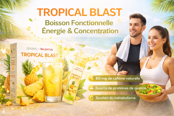 Boisson Tropical Blast et énergie saine