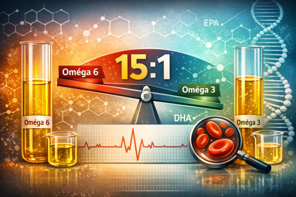 Déséquilibre des ratios Oméga 3/6