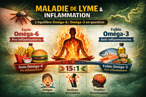 Équilibre des oméga et maladie de Lyme