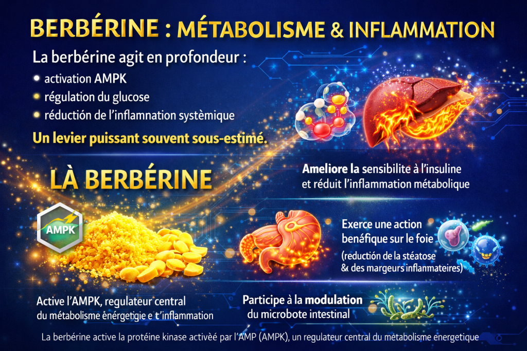Les bienfaits de la berbérine