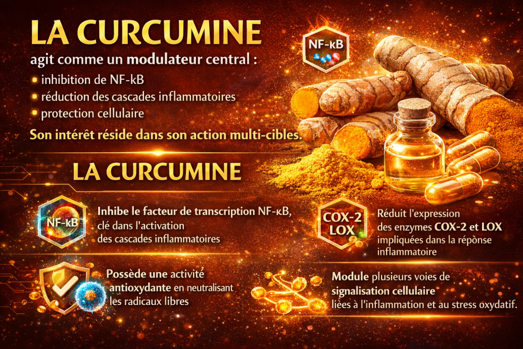 Les bienfaits de la curcumine