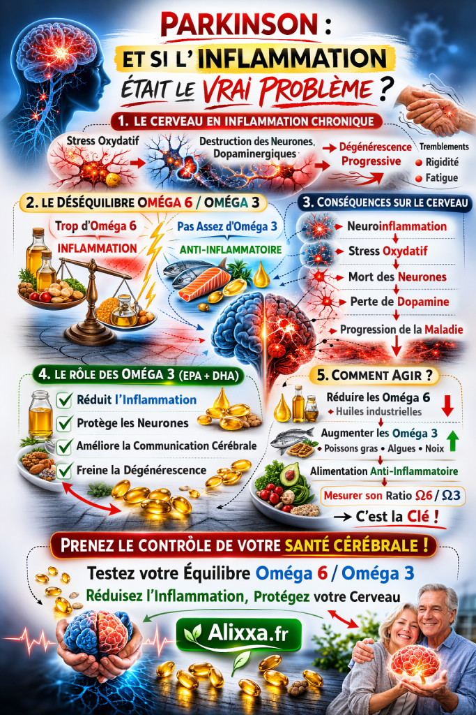 parkinson et inflammation de bas grade