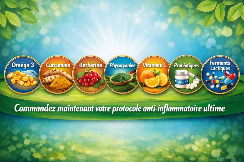 Protocoles anti-inflammatoires en sept étapes