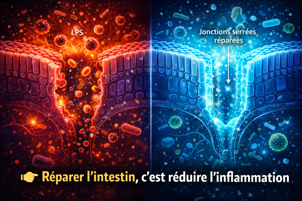 Probiotiques + anti-inflammatoires = terrain corrigé