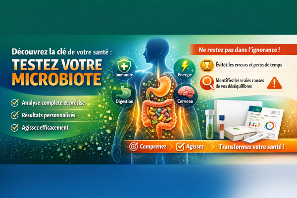 Testez votre microbiote : revolution santé