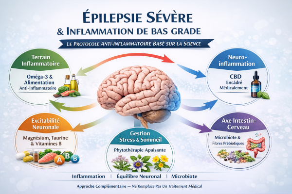 epilepsie severe omega instestin microbiote
