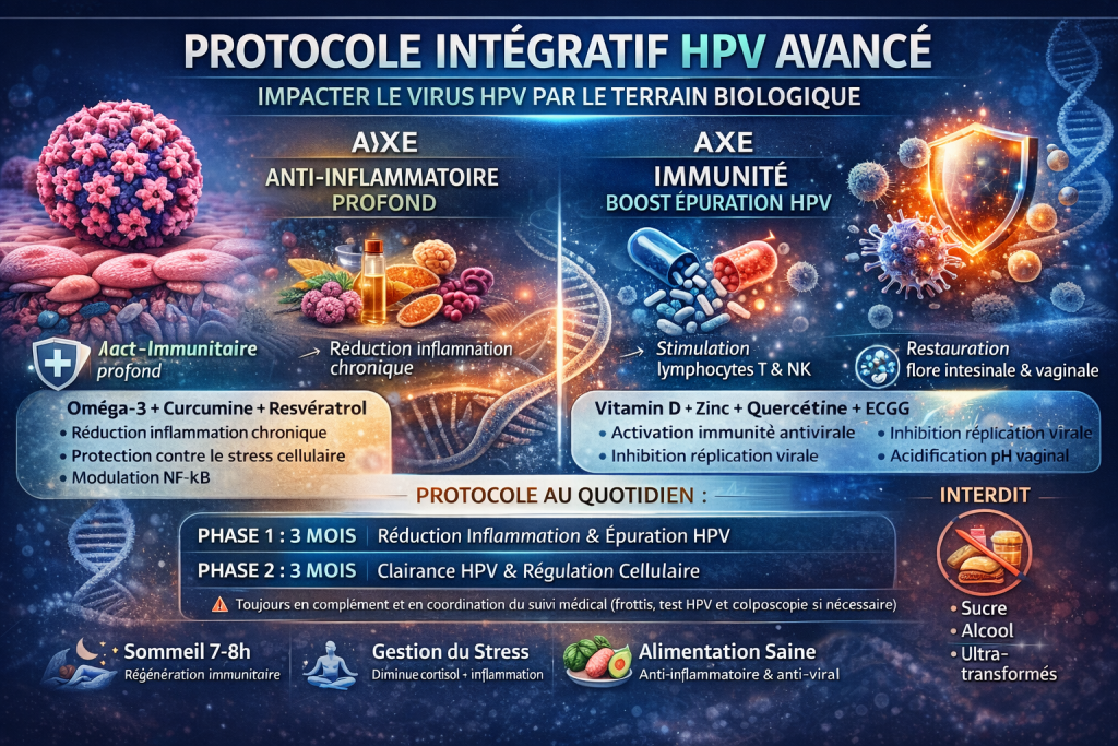 protocole-hpv-papillomavirus-inflammation-omega-3 équilibre