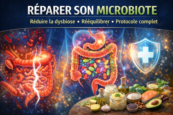 protocole microbiote sain et alimentation saine