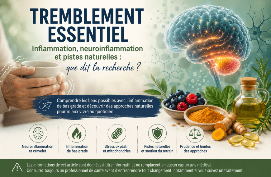 tremblement essentiel et inflammation de bas grade