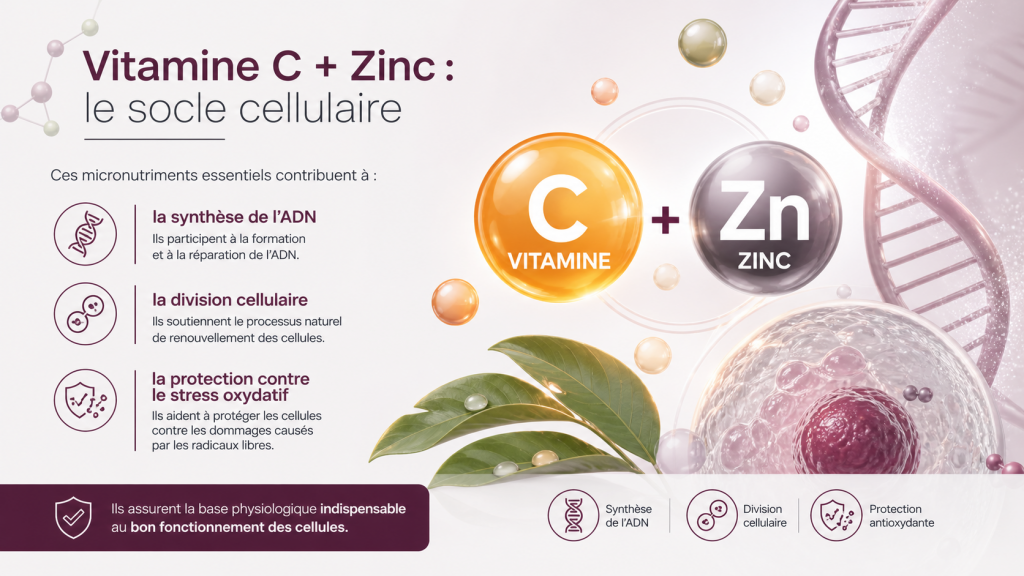 vitamine c et zinc