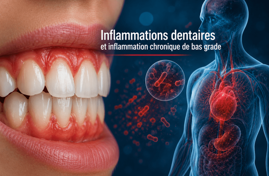 Inflammations dentaires et inflammation chronique de bas grade