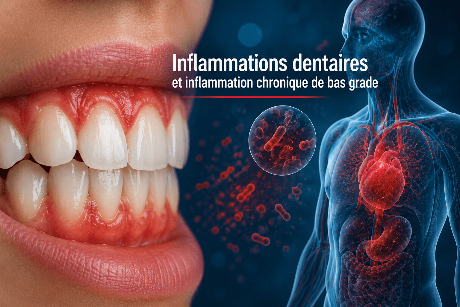 Inflammations dentaires et inflammation chronique de bas grade