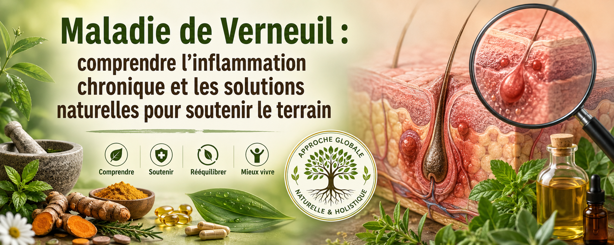 Maladie de verneuil et inflammation de bas grade