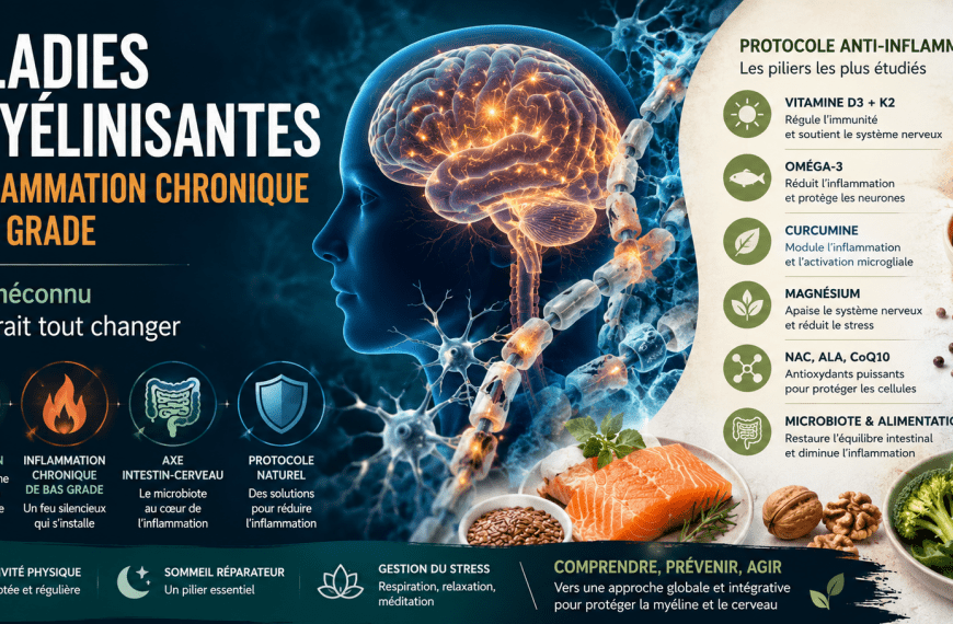 maladies démyélinisantes et inflammation de bas grade