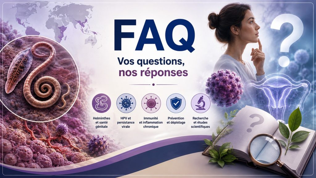 Helminthes et HPV - FAQ