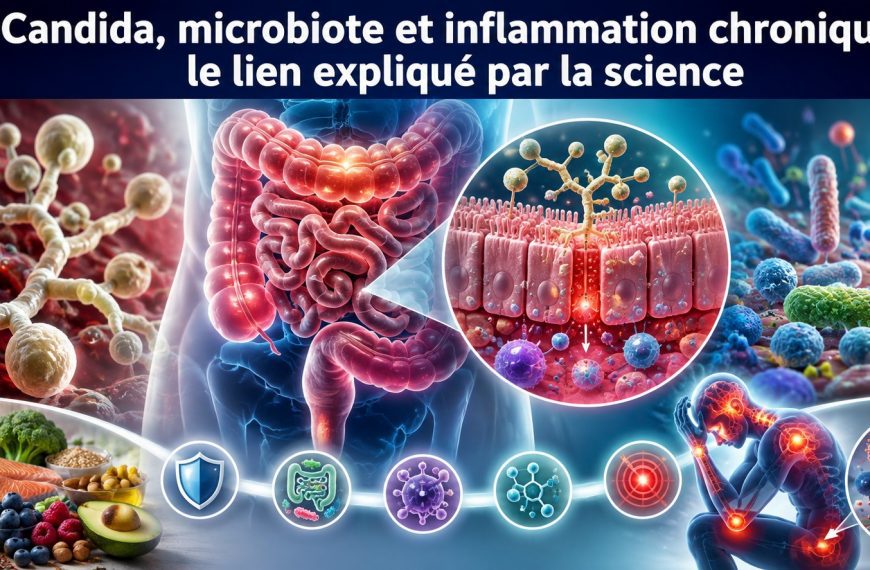 Candida, microbiote et inflammation chronique : le lien expliqué par la science