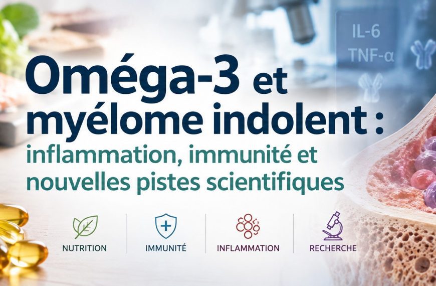 Myélome indolent : le rôle du microbiote, du butyrate et de l'inflammation