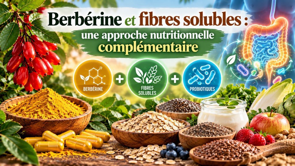 berberine et fibres solubles probiotiques