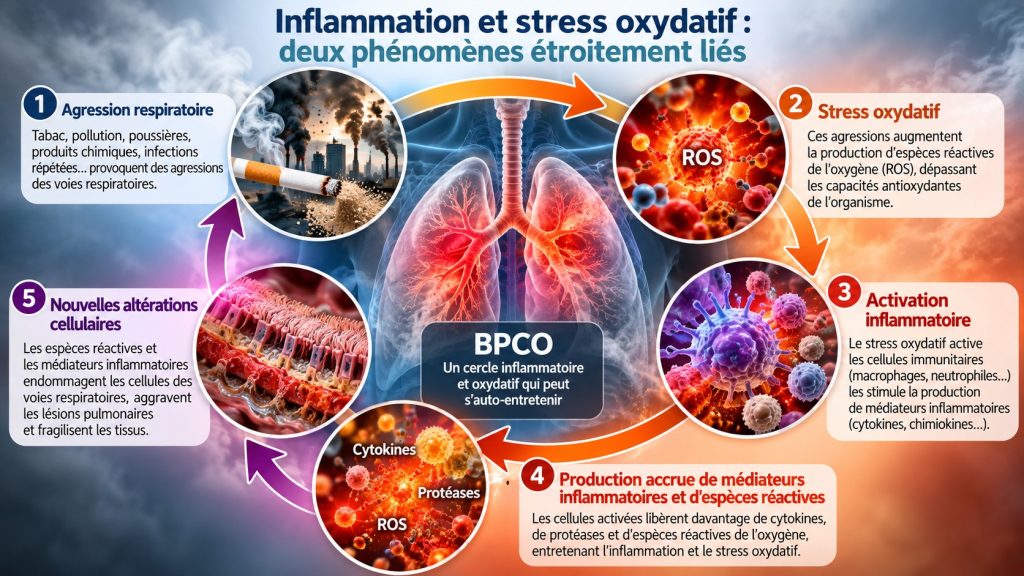 bpco stress oxydatif et inflammation de bas grade